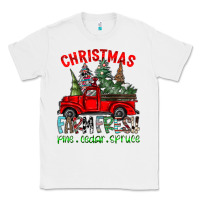 White christmas tree farm truck Classic Tee - CowhideDigitalArt