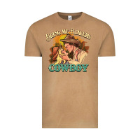 Vintage Camel bring me flowers cowboy Vintage Tee - NancyCooperArtShop