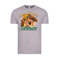 Vintage Zinc bring me flowers cowboy Vintage Tee - NancyCooperArtShop