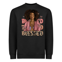 Black blessed black woman Heavyweight Sweatshirt - Artiststas