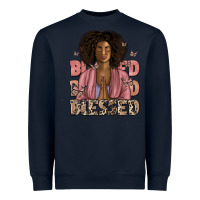 Blessed Black Woman Heavyweight Sweatshirt | Teevron