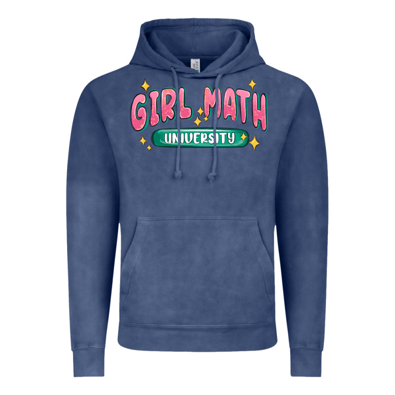 Girl Math University Vintage Hoodie by MaliasSmallBusiness | Teevron