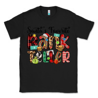 Black santa s favorite bank teller Classic Tee - MaliasSmallBusiness