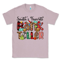 Lilac santa s favorite bank teller Classic Tee - MaliasSmallBusiness