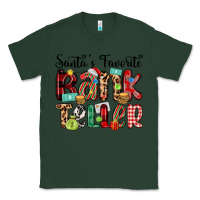 Sports Green santa s favorite bank teller Classic Tee - MaliasSmallBusiness