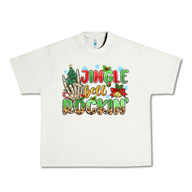 Jingle Bell Rockin' Urban Heavy Tee by MaliasSmallBusiness | Teevron