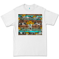 White longhorn bull skull cowhide leopard turquoise Premium Tee - Artiststas