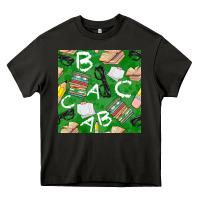 Asphalt english class seamless pattern Heavy Core Tee - BundleAndBundleShop