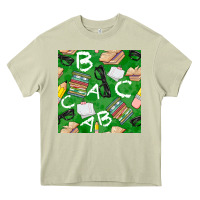 Mossy english class seamless pattern Heavy Core Tee - BundleAndBundleShop