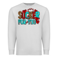 Dove Grey sucker for you olivia Premium Sweatshirt - OliviaCreatesArt