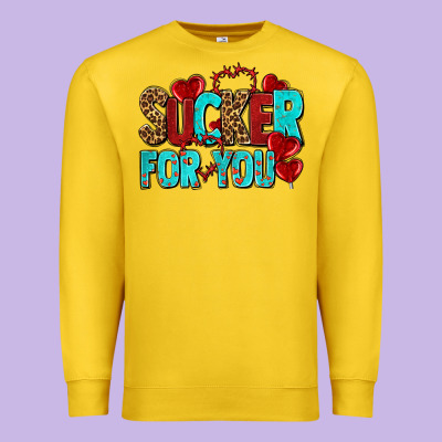 Sucker For You Olivia Premium Sweatshirt Designed By Oliviacreatesart