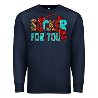 Navy sucker for you olivia Premium Sweatshirt - OliviaCreatesArt