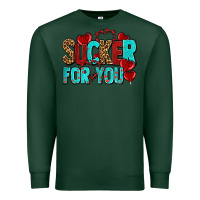 Sports Green sucker for you olivia Premium Sweatshirt - OliviaCreatesArt