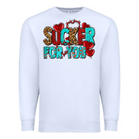 White sucker for you olivia Premium Sweatshirt - OliviaCreatesArt
