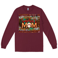 Burgundy baseball Long Sleeve Tee - LillyAllenDesigns