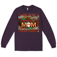 Plum baseball Long Sleeve Tee - LillyAllenDesigns