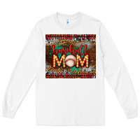White baseball Long Sleeve Tee - LillyAllenDesigns