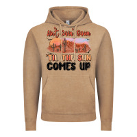 Vintage Coffee ain't goin' down 'til the sun comes up Vintage Hoodie - MaliasSmallBusiness