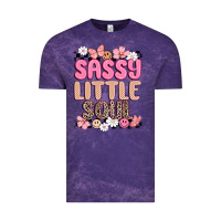 Cloud Purple sassy little soul Vintage Tee - MaliasSmallBusiness