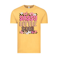 Vintage Mustard sassy little soul Vintage Tee - MaliasSmallBusiness