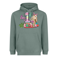 Sage My first Easter Day Heavyweight Hoodie - CowGirlArtShop