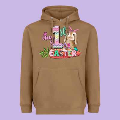 My First Easter Day Heavyweight Hoodie Designed By Cowgirlartshop
