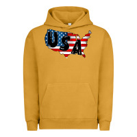 Pigment Peanut Butter Usa Urban Hoodie - CowhideDigitalArt