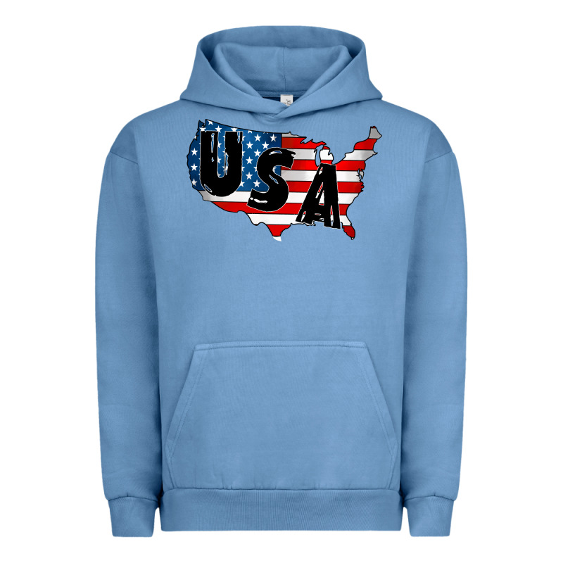 Usa Urban Hoodie by CowhideDigitalArt | Teevron