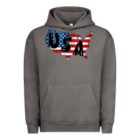 Pigment Tornado Usa Urban Hoodie - CowhideDigitalArt