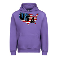 Tulip Usa Urban Hoodie - CowhideDigitalArt