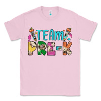 Bubblegum Pink team pre k Classic Tee - JahusDesignShop