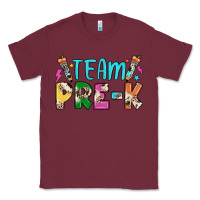 Burgundy team pre k Classic Tee - JahusDesignShop