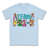 Dusty Blue team pre k Classic Tee - JahusDesignShop