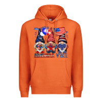 Carrot America y'all with gnomies Premium Hoodie - HowdyJamesFarm