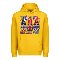 Lemon America y'all with gnomies Premium Hoodie - HowdyJamesFarm