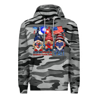 Slate Camo America y'all with gnomies Premium Hoodie - HowdyJamesFarm