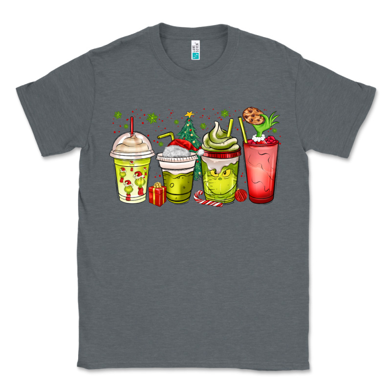 Christmas Characters Coffee Cups Classic Tee by MaliasSmallBusiness | Teevron