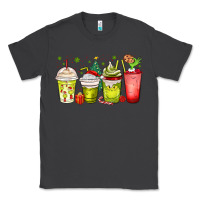 Smoke Christmas characters coffee cups Classic Tee - MaliasSmallBusiness