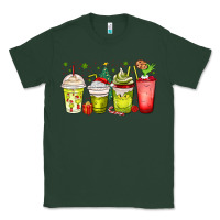 Sports Green Christmas characters coffee cups Classic Tee - MaliasSmallBusiness