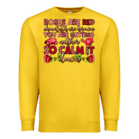 Lemon roses are red chocolates are brown Premium Sweatshirt - OliviaCreatesArt
