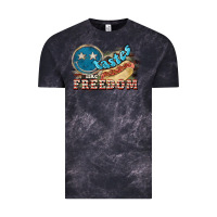 Cloud Black tastes like freedom Vintage Tee - NancyCooperArtShop