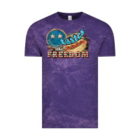 Cloud Purple tastes like freedom Vintage Tee - NancyCooperArtShop