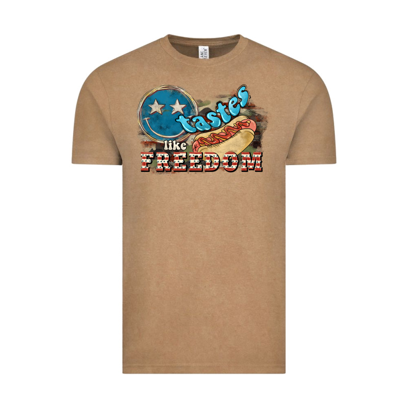Tastes Like Freedom Vintage Tee by NancyCooperArtShop | Teevron