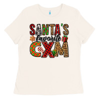 Santa's Favorite Cxm Ladies Tee | Teevron