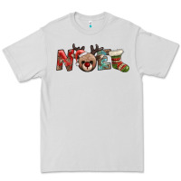 Dove Grey noel with sock and reindeer Premium Tee - AdoDesignShop