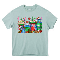 Arona christmas stitch coffee Heavy Core Tee - Jasminsmagicworld