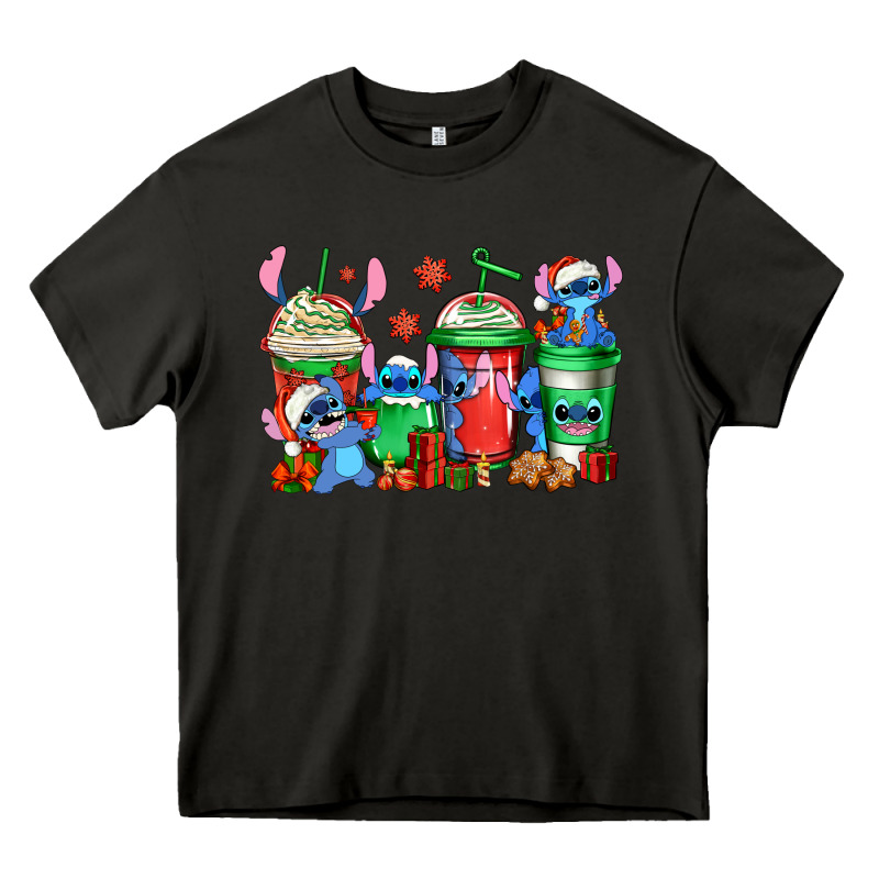 Christmas Stitch Coffee Heavy Core Tee by Jasminsmagicworld | Teevron