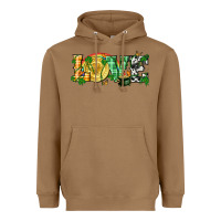 Toasted Coconut Western love St. Patrick's Day p Heavyweight Hoodie - CowGirlArtShop