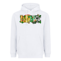 White Western love St. Patrick's Day p Heavyweight Hoodie - CowGirlArtShop