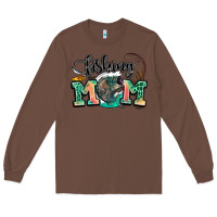 Chestnut fishing mom Long Sleeve Tee - LillyAllenDesigns